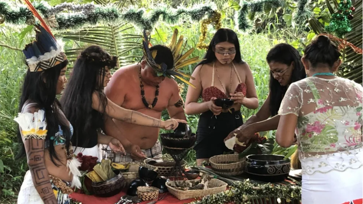 amazon indigenous meal Belém Brrazilian