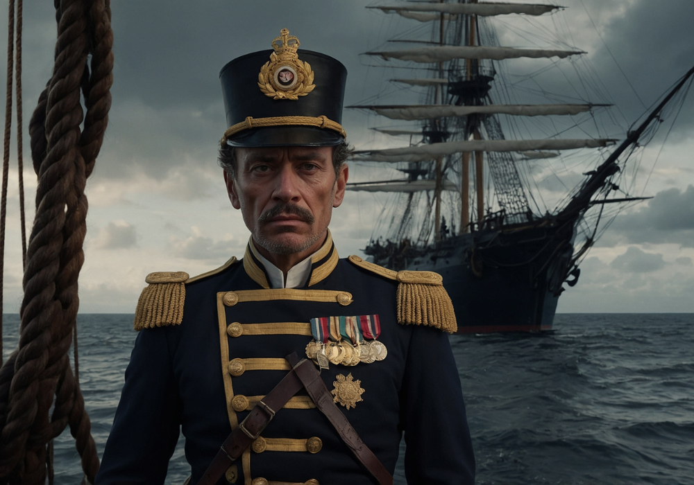 Pará: Why It Is Called the Lone Star 2 Belém Brazilian Admiral John Pascoe Grenfell standing with British troops aboard the Brig in Belém, Pará