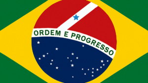 Flag of Brazil modified to highlight Pará as the Lone Star state